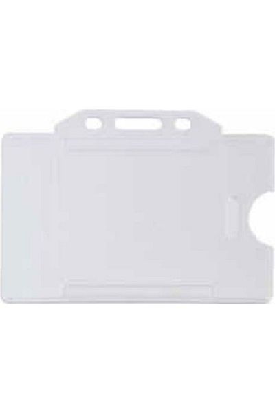 KRAF Transparent Hard Name Card Protector - Name Card Cover Card Protector Horizontal
