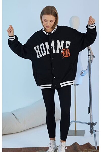 kargasa سترة جامعية مطرزة للجنسين من Homme