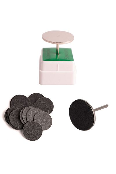 Beauty Box Manicure Pedicure - Hand Foot Nail Care Milling and Sanding Discs Combo Set