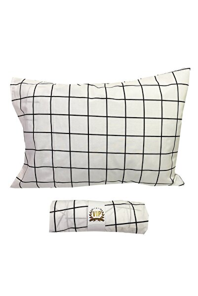 Vip Home Concept Market Ürünleri Cearşaf de pat unic elastic şi 1 husă de pernă 100x200 cm tablă albă