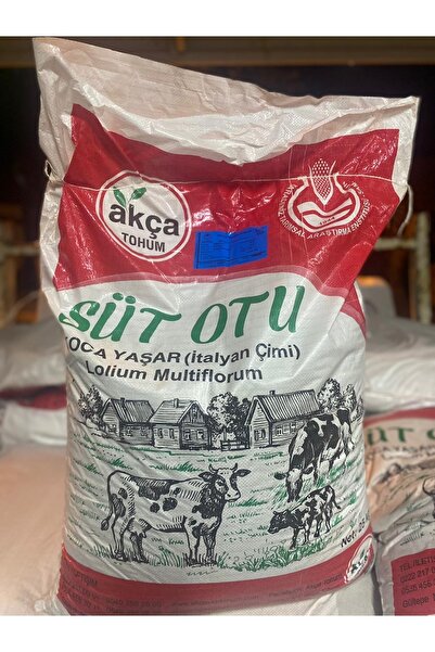 ÖZİLTARIM Yerli Ryegrass Süt Otu (İLKADIM REYGRAS) Sertifikalı 25 Kg Ildemler