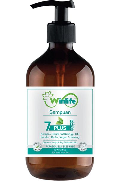 Winlife 7 Plus Shampoo - Anti Hair Loss, Nourishing and Repairing