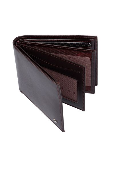 Tergan Claret Red Leather Men's Wallet 01499f8w