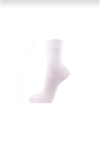 Meguca Socks Unisex Κλασικές βαμβακερές κάλτσες 10 πακέτου Οικονομικό Λευκό
