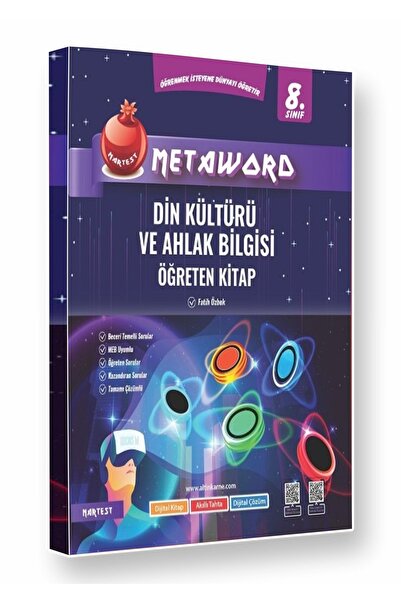 Nartest Yayınevi Nartest Yayınları 8. Sınıf Metaword Din Kültürü Baş Ucu Kitabı