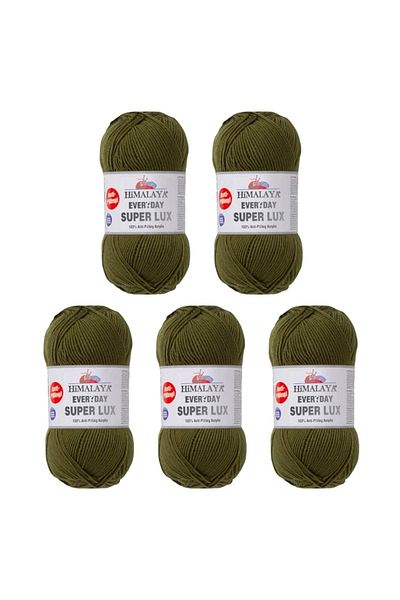 Himalaya Everyday Super Lux 73439-5 Hand Knitting Lanyard 5X100 Gr