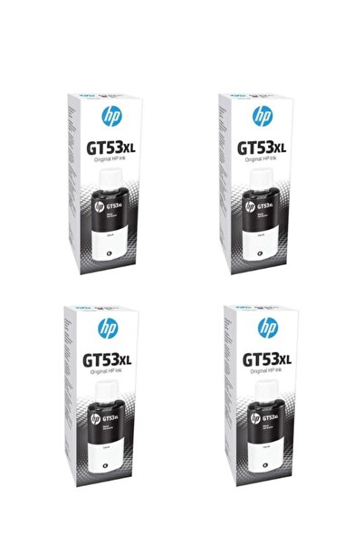 HP Gt53xl Smart Tank 530 Orjinal 4'lü Siyah Mürekkep