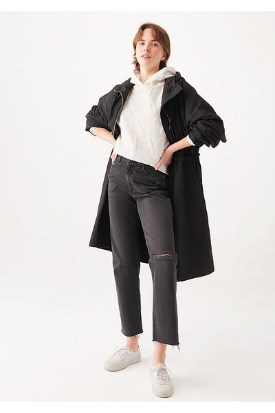 Mavi New York Ripped Grey Jean Trousers 101441-80793