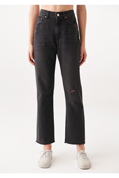 Mavi New York Ripped Gray Jean Trousers 101441-80793