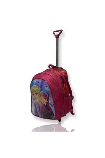 Zirve School Bag with Wheels and Squeegee