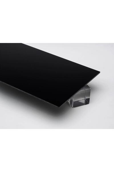 Işık Plastik 7.8 - 8mm Siyah Pleksi Pleksiglas Levha | Tüm Ebatlar