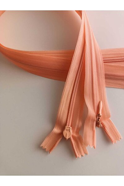 fabricorg Hidden Zipper 45 Cm 2 Pieces (Purple)