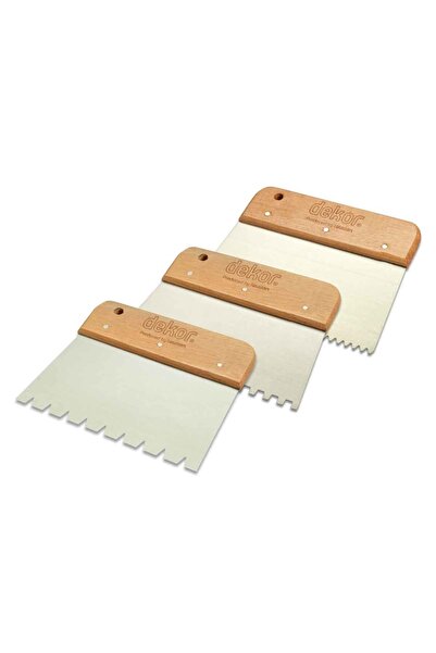 Genel Markalar Fayans Tarağı Kare Dişli Paslanmaz 8x8 17 Cm