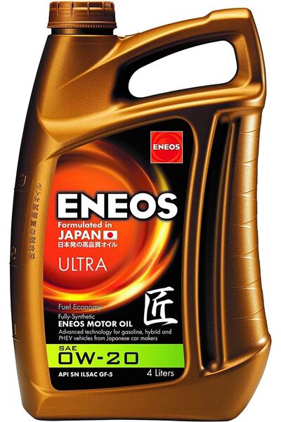 ENEOS 0W 20 Eneos Motor Yağı Ultra 4 Litre 2022 Üretim