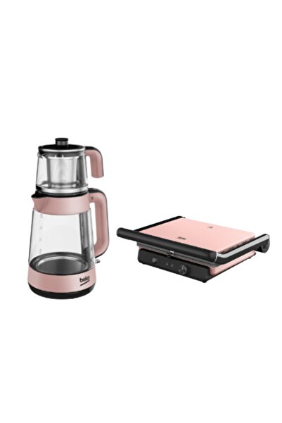 Beko Floral Rose Çeyiz Seti 2'li Paket( Cm 8964 Cr+tm 5046 Cr)