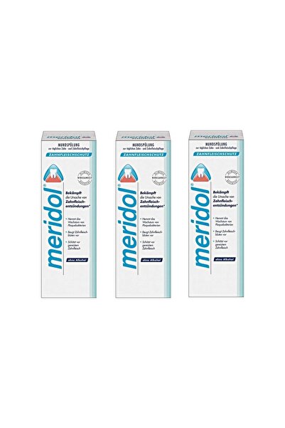 Meridol Ağız Bakım Suyu 400ml (3 Adet)