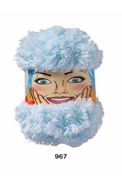 knitme Pop Art Color Code 0967 100% Micro Polyester 100gr 40m Σχοινί πλεξίματος