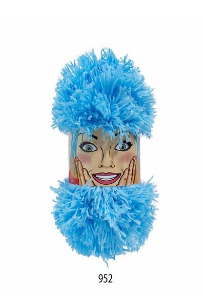 knitme 5 τεμάχια Pop Art Χρώμα Κωδικός 0952 100% Micro Polyester 100gr 40m Σχοινί πλεξίματος