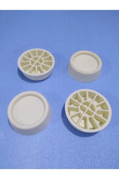 FullYedek Makine Titreşim Önleyici Lastik Takoz , Çamaşır Makinesi Sarsıntı Kesici Plastik Ayak Takoz 4 Adet