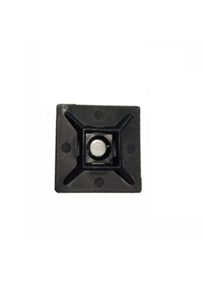 Genel Markalar Yapışkanlı Kroşe 28mm X 28mm - Siyah - 10 Adet