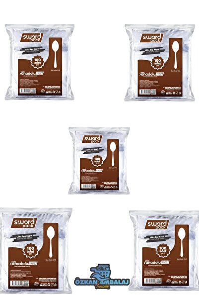 Plastic Luxury Spoon 5 Packs of 100