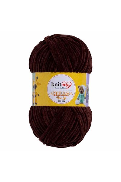 knitme Hello New Life Έγχρωμος Κωδικός 948 100% Micro Polyester 100gr 120m Πλεκτό νήμα