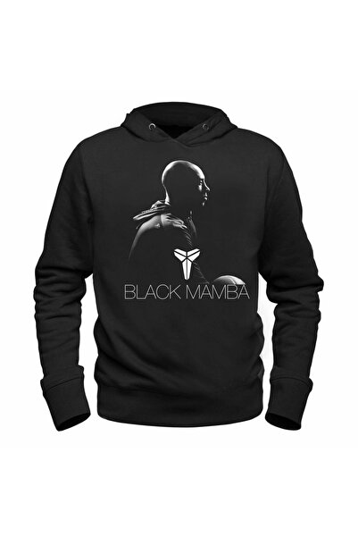 Alfa Tshirt سويت شيرت أسود مطبوع من كوبي براينت