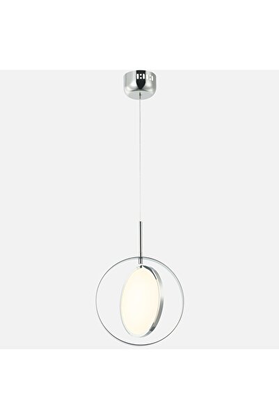 LUCEA Molveno Küçük Boy Tekli Ledli Krom Sarkıt 12w 3000k