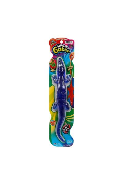 Sunman Dev Timsah Streç Yumuşak Esneyen Uzayabilen Timsah Büyük Boy Stretchy Lizard Mavi 33 Cm