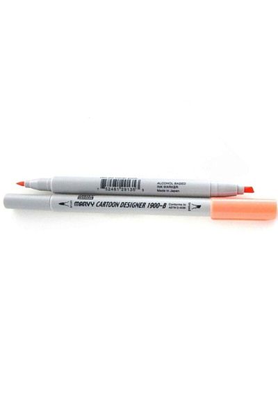 ADEL OYUNCAK Marvy 1900b-s/35 Coral Pink Graphic Marker Pen