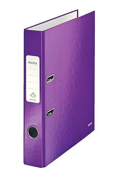 Leitz 1006 Folder 180° Wow Narrow Metallic - Purple