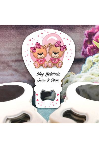 Ege ajans 10 Twin Baby Opener Magnets