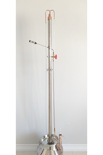 40 Litre Inox Serisi Klempli Reflux Still Ve Pot Still Damıtma Imbiği