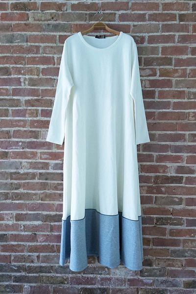 Puledro Rochie maxi oversize cu maneca lunga