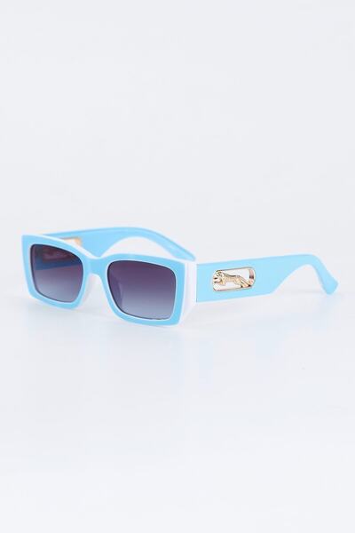 Kapin Jaguar Detaylı Güneş Gözlüğü - Mavi