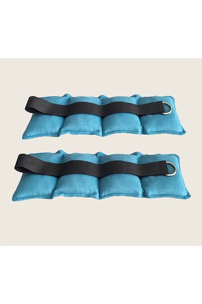 REMEGE Hand & Ankle Weight 2 Pieces of 1.5 Kg Sand Bag - Muscle Strengthening Set of Two