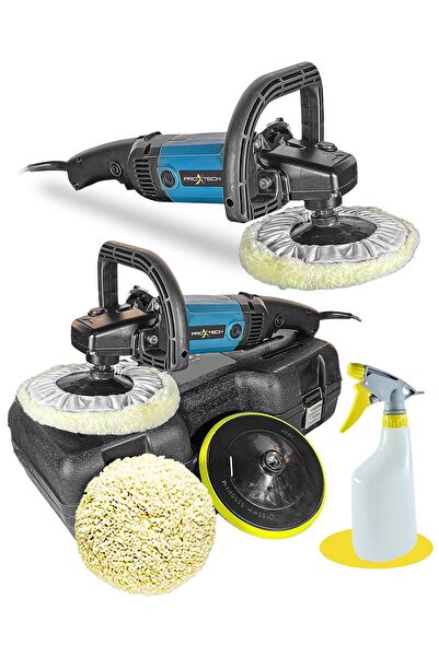 PROXTECH Proxtech Profesyonel 6 Kademeli Devirli Koltuk Yıkama Zımpara Pasta ...