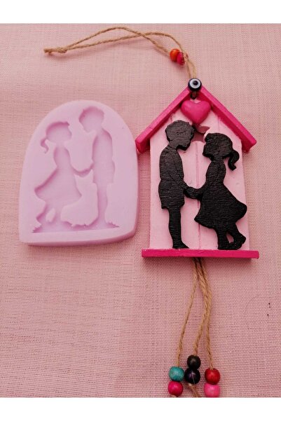 Gardenia Art Hobi Sevgili El Elle Tutan Silikon Kalıbı