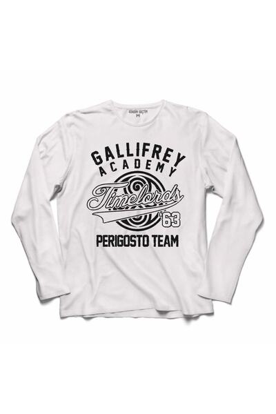 Kendim Seçtim Doctor Who Gallıfrey Academy Uzun Kollu Tişört