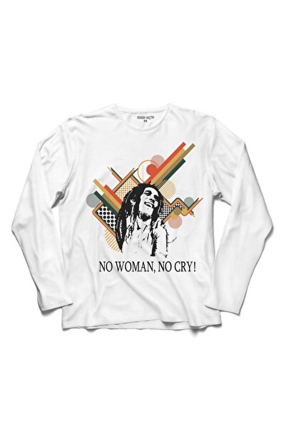 Kendim Seçtim Nema žene, nema plača - Bob Marley majica dugih rukava
