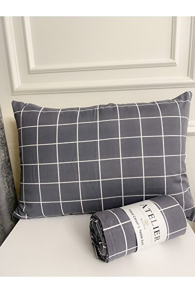 Atelier Home Çift Kişilik Ranforce Lastikli Çarşaf + Adet Yastık Kılıfı