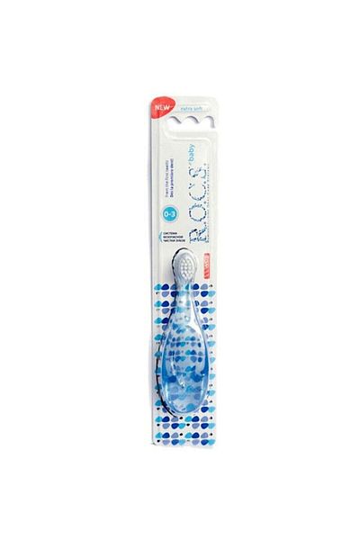 Roc فرشاة أسنان للأطفال من عمر 0 إلى 3 سنوات من S Baby Pro656230