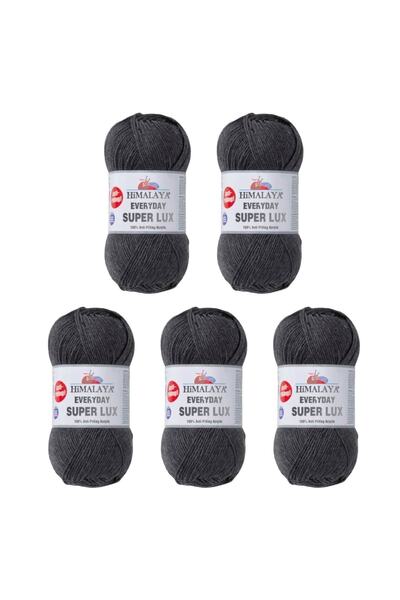 Himalaya Everyday Super Lux 73428-5 El Örgü Ipi 5x100 Gr