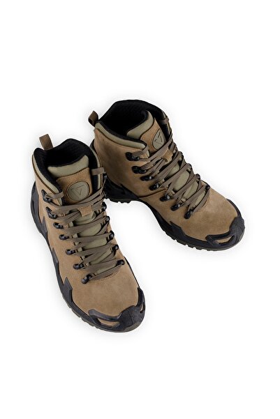 Vaneda V-clutch 1240 Pro Mid Drytex Su Geçirmez Haki Nubuk Bot