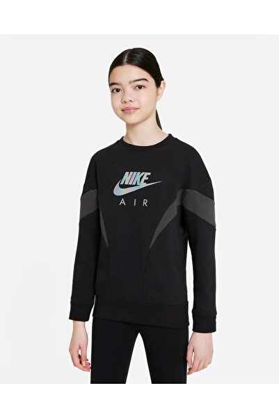 Nike Air Fransız Havlu Kumaşı Genç Çocuk (kız Çocuk) Sweatshirt'ü