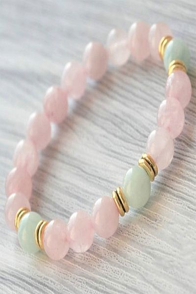 NehirTaş Certified Natural Stone Stress and Panic Attack Bracelet (Send with 1 Agate Ring)