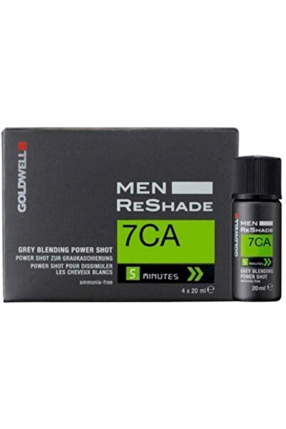 GOLDWELL Men Reshade 7ca Erkeklere Özel Köpük Saç Boyası 4x20 ml