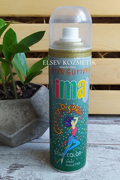 İmaj Renkli Saç Spreyi / Simli Altın 100 Ml Elsevkozmetik