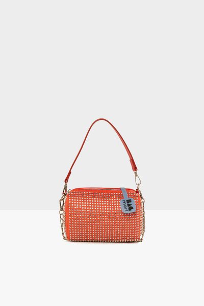 Bagmori Fuchsia Women's Stone Detailed Hanger Bag M000007526