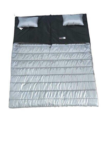 CAMP STORY Masiv-8 200 г Двоспальний спальний мішок з підкладкою та подвійною блискавкою, сірий